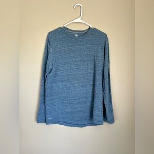 Men’s blue long sleeve